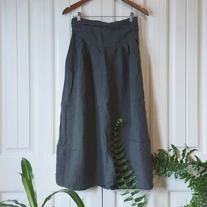 Linen skirt -- summer simplicity
